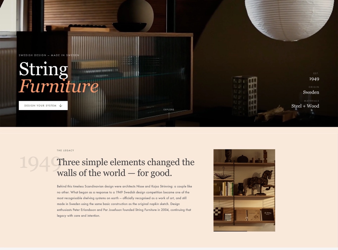 String Furniture case study